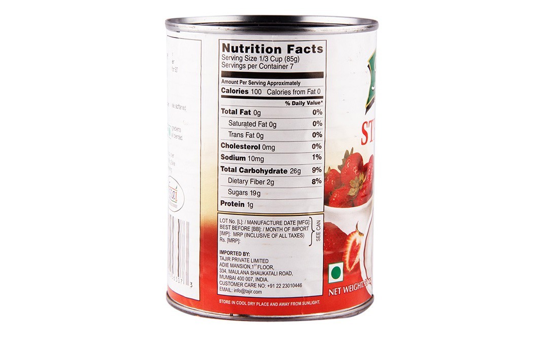 Mother's Maid Strawberry Pie Filling or Topping    Tin  595 grams